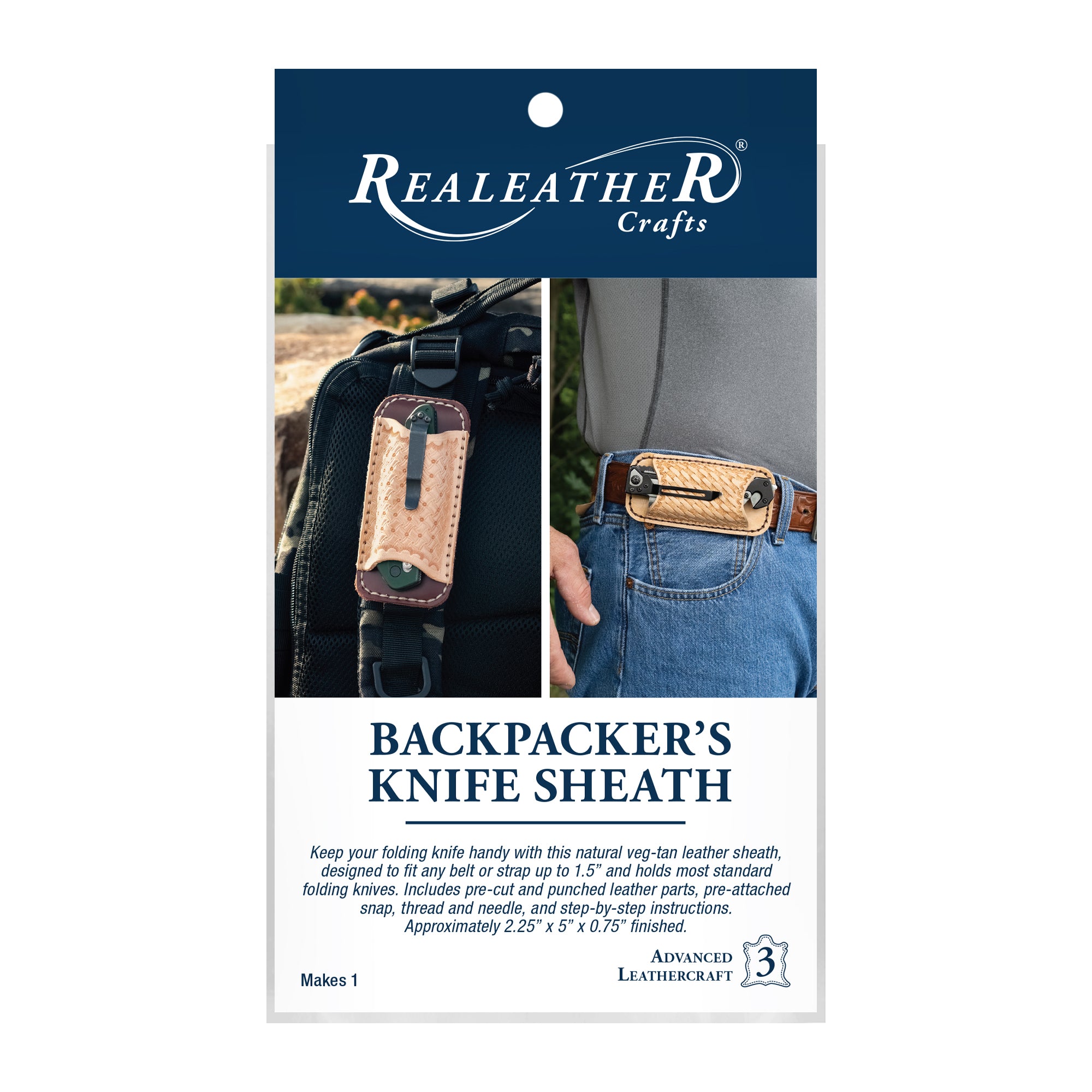 Backpacker's Knife Sheath | Springfield Leather – Springfield