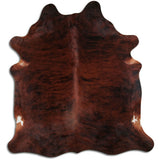 Hand Picked Cowhide Rug - #36