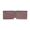Mission-Grain-Brown Deluxe Bifold Wallet Interiors, grain detail