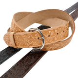 Oak Leaf Embossed Belt