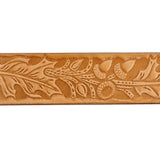 Oak Leaf Embossed Belt