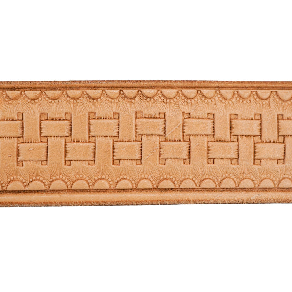 Flatweave Embossed Belt