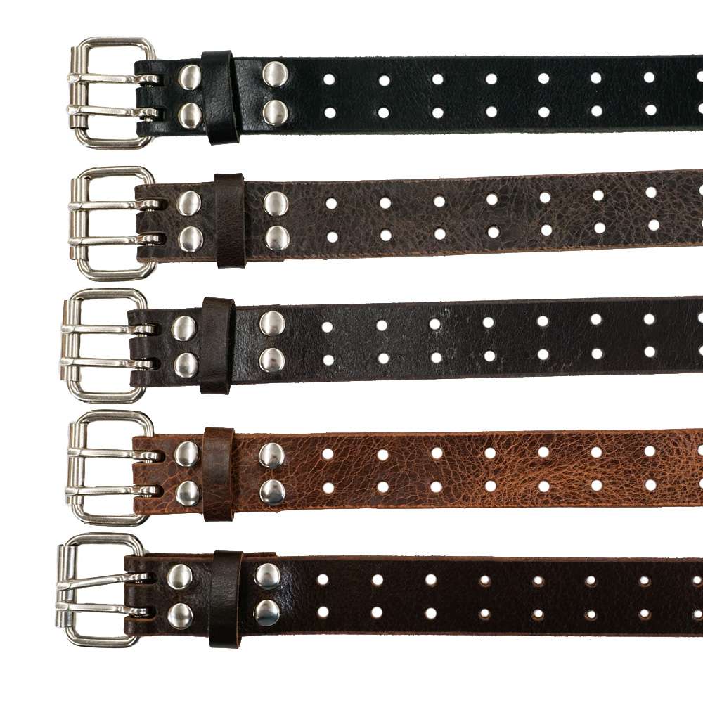 Double Hole Buffalo Belt