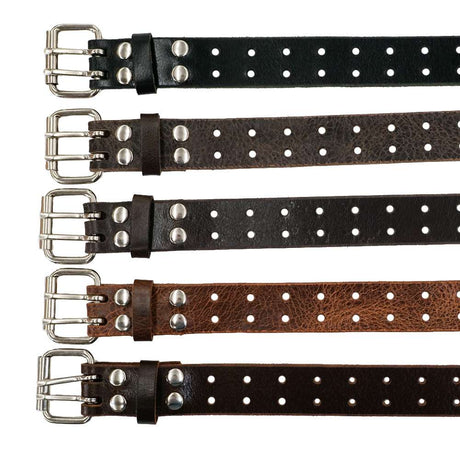 Double Hole Buffalo Belt