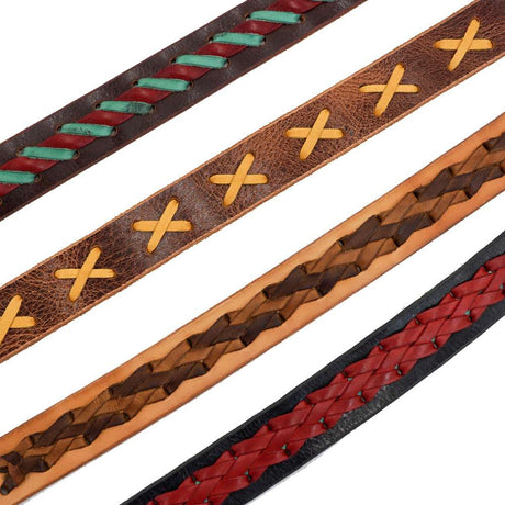 Double Hole Buffalo Belt