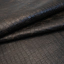 Walnut Gator Belly Embossed Cow