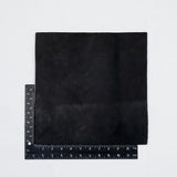 Hermann Oak Drum Dyed Black Pre-Cut 6-7 oz. 12" x 12", additional view