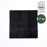 Hermann Oak Drum Dyed Black Pre-Cut 6-7 oz. 12" x 12"