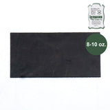 Hermann Oak Drum Dyed Black Pre-Cut 8-10 oz. 6" x 12"