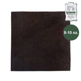 Hermann Oak Drum Dyed Brown Pre-Cut 8-10 oz. 12" x 12"