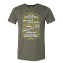 Leather Crafter T-Shirt, Military Green Heather