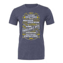 Leather Crafter T-Shirt, Navy Heather