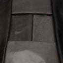 Black Milano upholstery, bag sides