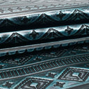 Blue And Black North American Indian Sides