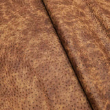 Ostrich Print on Cow