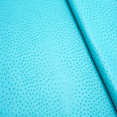 Ostrich Print on Cow