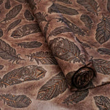 Plume Embossed Cow