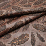 Plume Embossed Cow