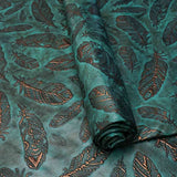 Plume Embossed Cow