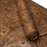 Plume Embossed Cow