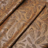 Plume Embossed Cow