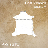 Goat Rawhide - Medium, additional view 2
