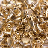 Double Capped Rivet - Solid Brass
