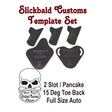 Slickbald Template - 2 Slot, Full Size Auto