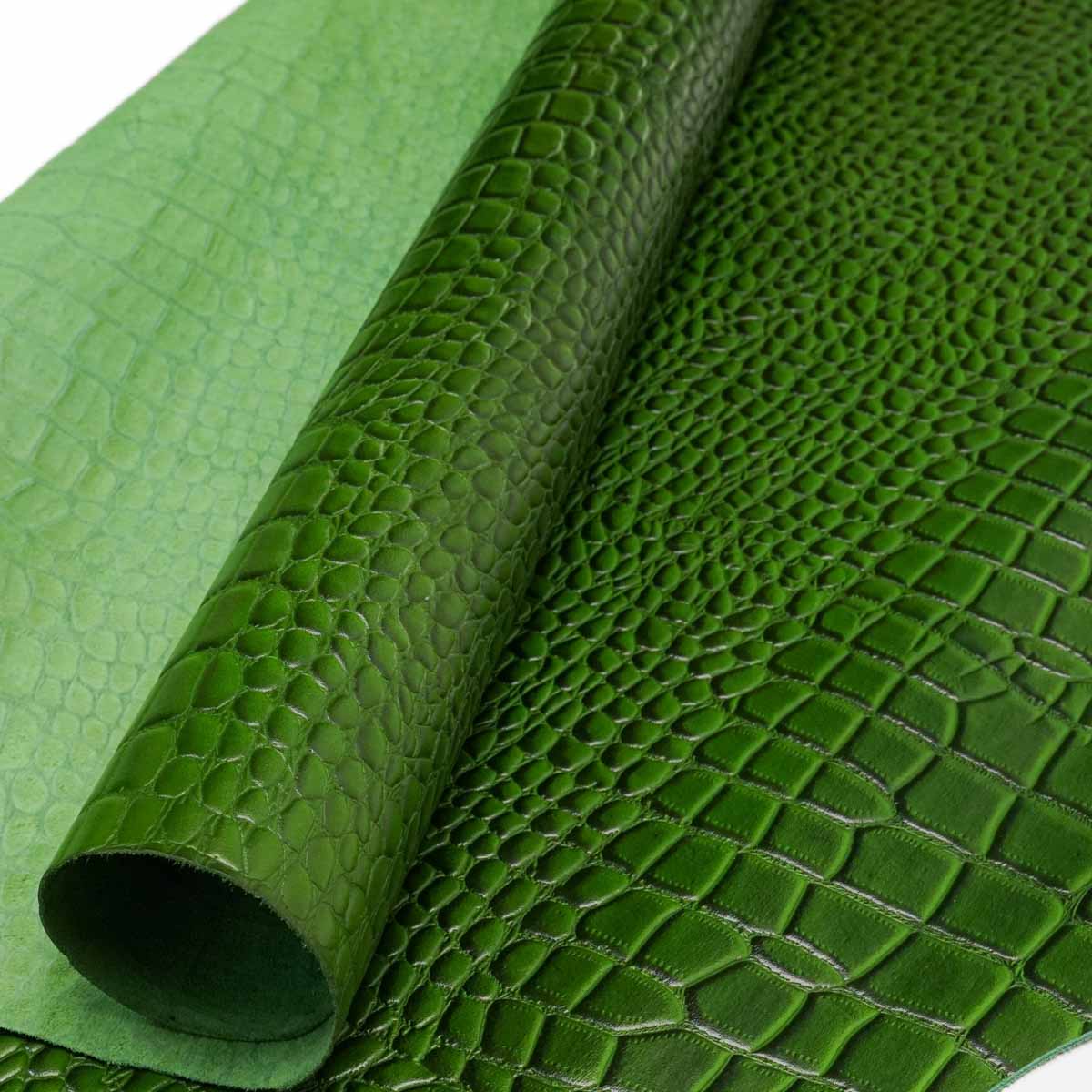 Waxy Croco Print Buffalo