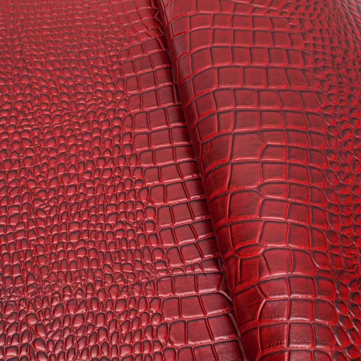 Waxy Croco Print Buffalo