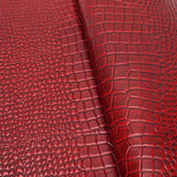 Waxy Croco Print Buffalo