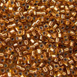 45-113181.SLC.jpg Delica Bead - Color Lined Light Bronze DB181 Image