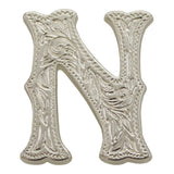 3/4" (N) Alphabet Letter - Silver
