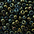 45-89453.SLC.jpg 8/0 Seed Beads - Metallic Green Iris 22g Image