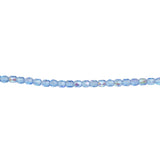 3mm Sapphire AB Bead Strand - Firepolished
