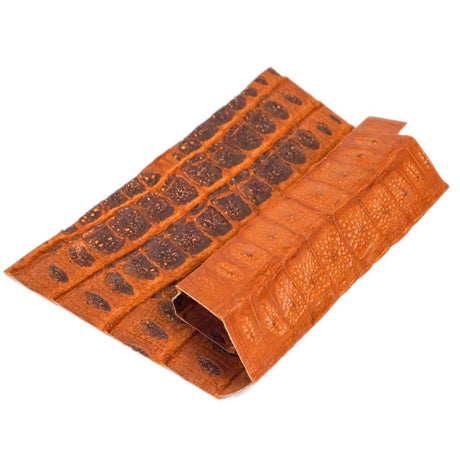 76-2.SLC.2.jpg Trimmed Caiman Tail - Cognac  Image