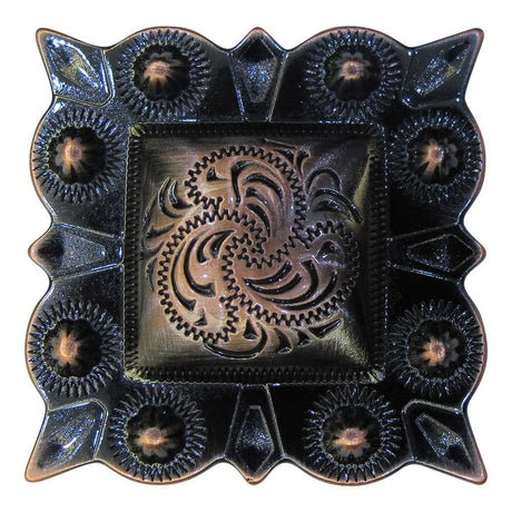 280-232303.SLC.jpg 1" Square Berry Concho - Copper Image