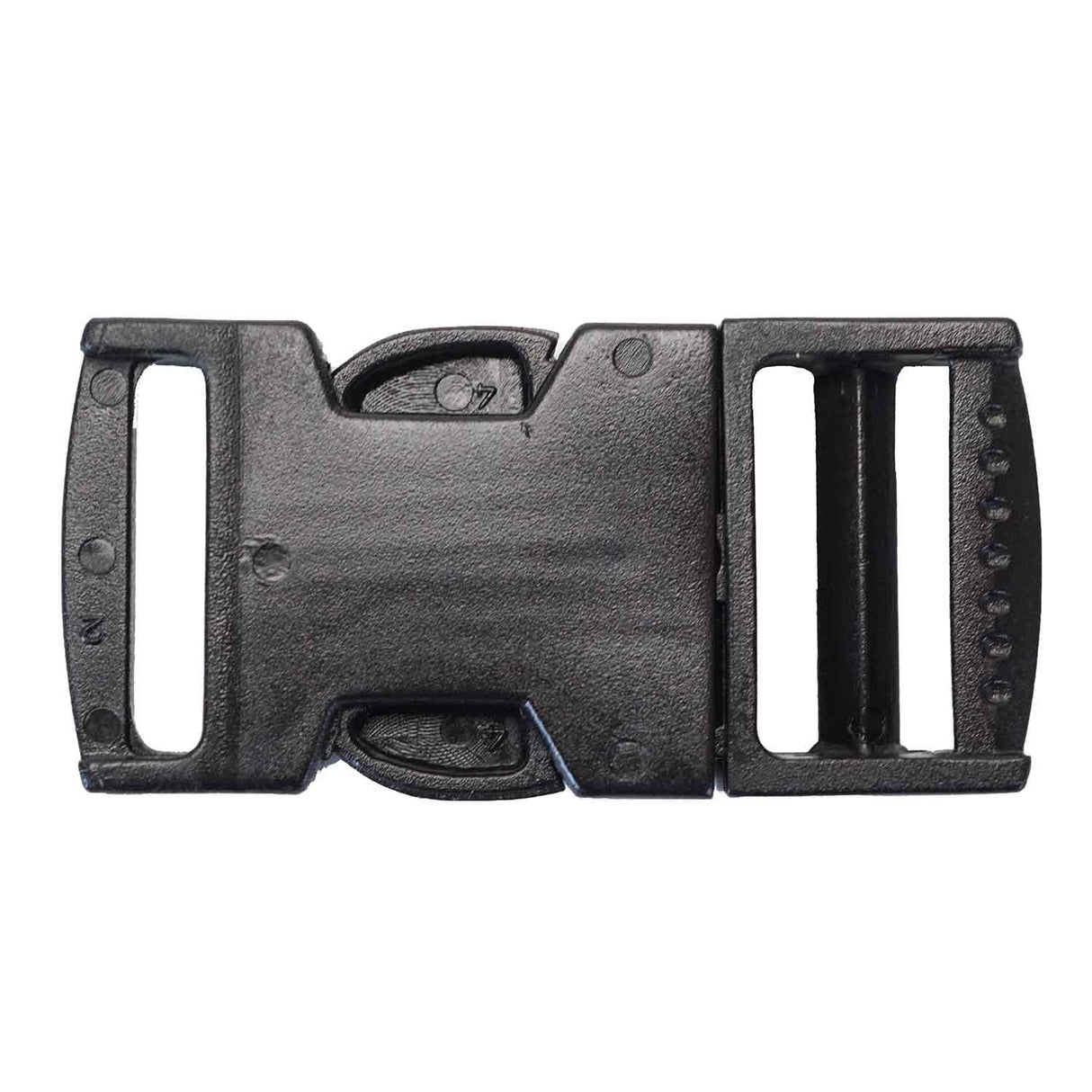 152-124000.SLC.02.jpg 1" Black Side Squeeze Buckle - Plastic Image