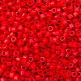Delica Bead - Dyed Opaque Red DB791