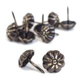 Upholstery Tack - Wavy w/ Pin Point, Renaissance Brass