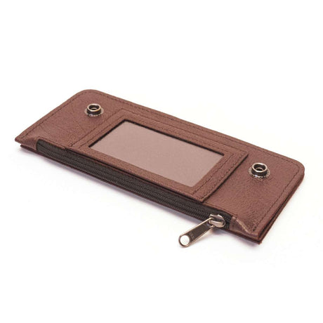 BIWI.Mission Grain Brown.7.ID Window.02.jpg Biker Wallet Interiors Image