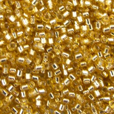 45-113042.SLC.jpg Delica Bead - Gold Silver Lined DB042 Image
