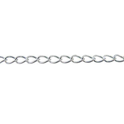 222-390.SLC.jpg 5mm Extender Chain - Silver Plate Ft Image