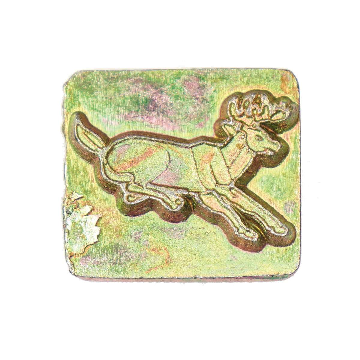 011-8830900.SLC.2.jpg Leaping Deer (Left) - 3D Stamp Image
