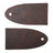 SHP105.Assorted Oil Tan.01.jpg Leather Shape - Strap End Tabs Image