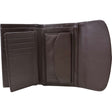 195-9608.SLC.jpg CF Chocolate Ladies Wallet Interior Image
