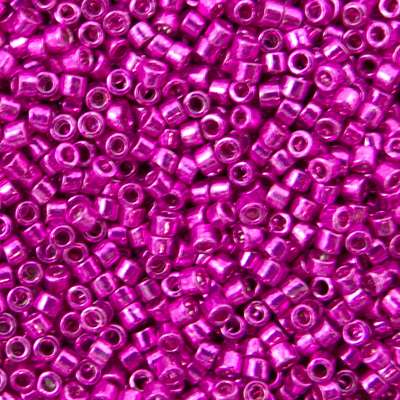45-113422.SLC.jpg Delica Bead - Galvanized Magenta DB422 Image