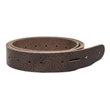 100-218.SLC.1.jpg Single Hole Belt Blank - Buffalo Vintage Chocolate Image