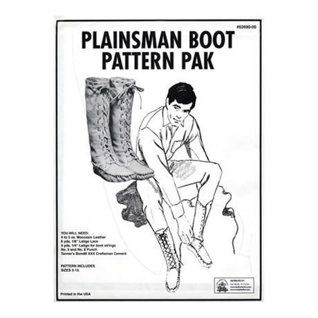 111-6269000.SLC.jpg Plainsman Boot Pattern Image