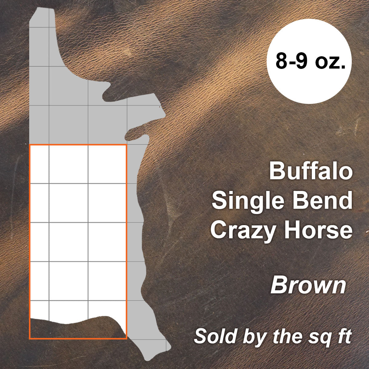 Crazy Horse Buffalo Single Bends | Springfield Leather Co.